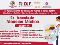 Invita Ayuntamiento a la Jornada de Atención Médica Gratuita en Candiani, el 22 de noviembre