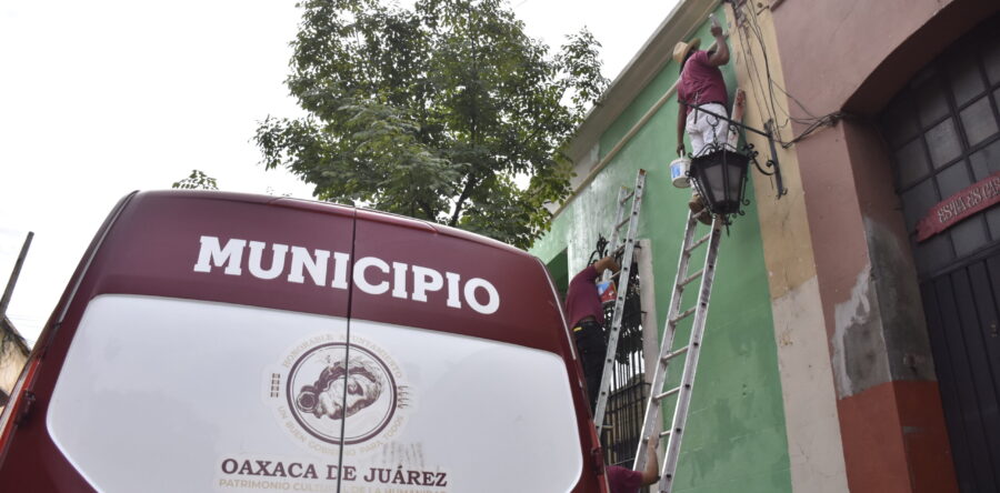 Interviene Ayuntamiento 35 fachadas con el programa “Dale color al corazón del Centro Histórico”