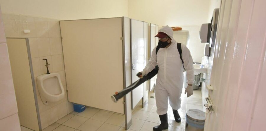 Coordina Ayuntamiento de Oaxaca desinfección profunda en el Mercado de La Merced