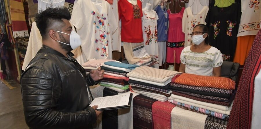 Realiza Ayuntamiento de Oaxaca verificación sanitaria en 500 locales de mercados públicos