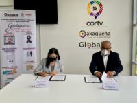 Firma IOAM y CORTV convenio a favor de la comunidad migrante