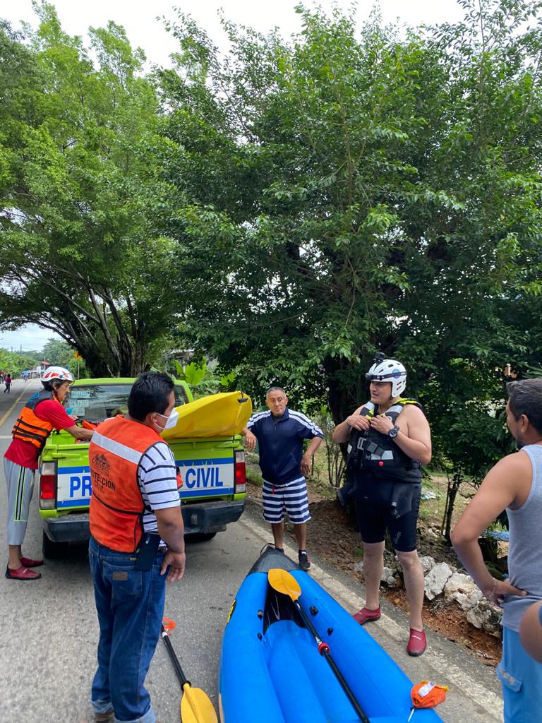 Continúa la búsqueda de persona desaparecida en río de la Cuenca