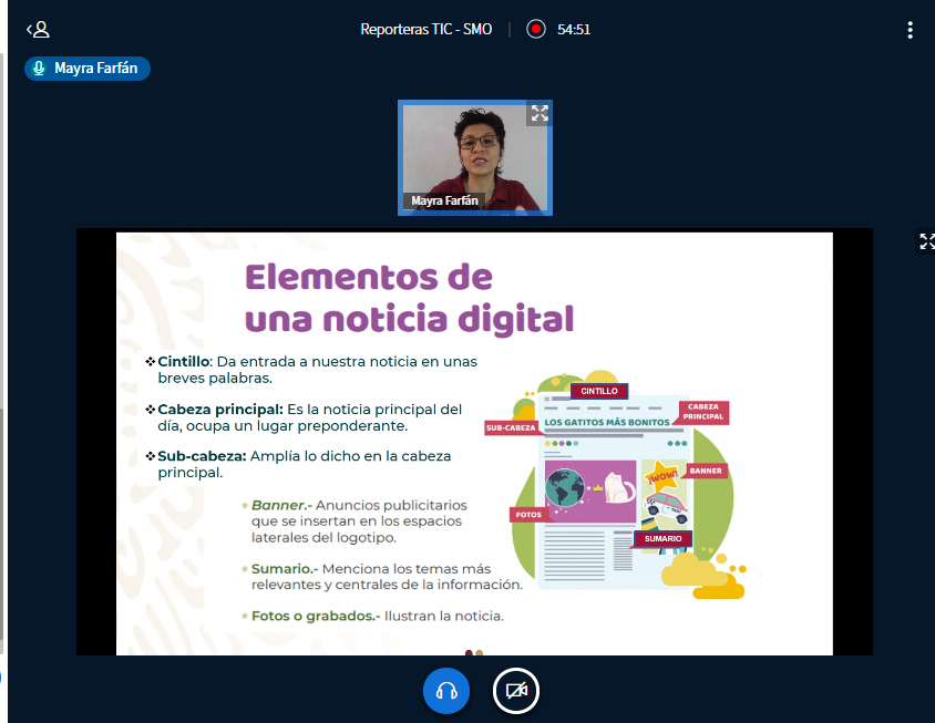 Capacita SMO a Instancias Municipales de las Mujeres en inclusión digita