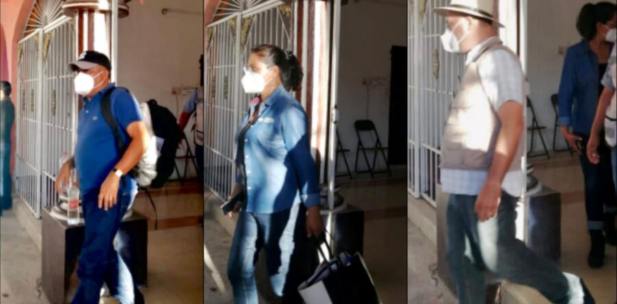 Con mediación de la Segego, liberan a las y los funcionarios retenidos en la agencia de Santa María Huamelula