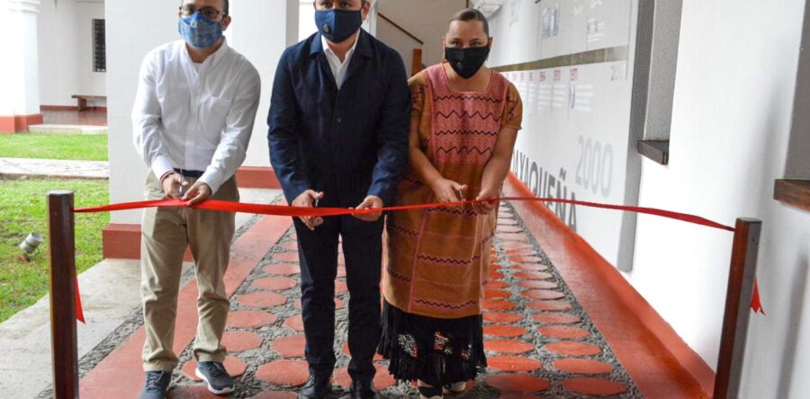 Reubica CCO línea del tiempo que narra la historia del Ex Convento de Santa María de los Ángeles