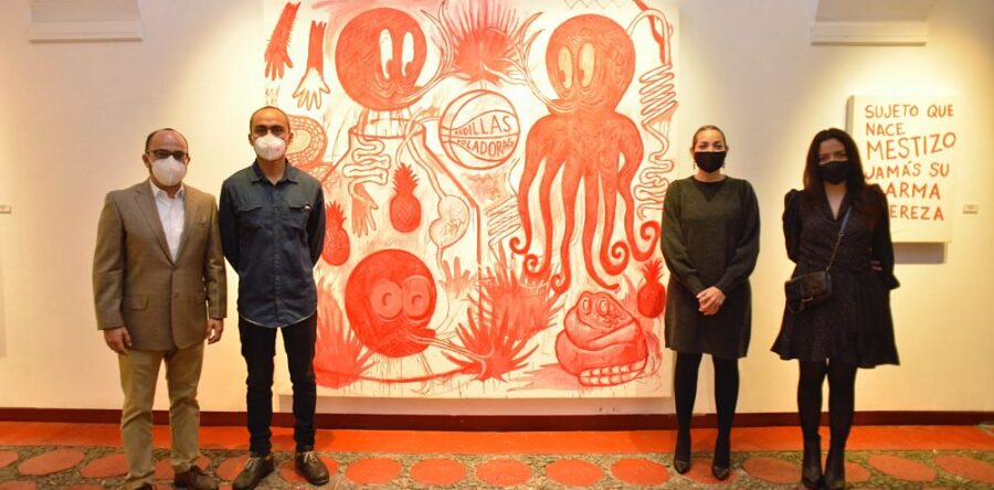 “Karma Mestizo” de Jaime Ruíz Martínez se exhibe en la Casa de la Cultura Oaxaqueña