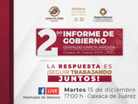 Hoy rendirá Oswaldo García segundo informe de gobierno