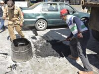 En diciembre, continua el programa de bacheo del Ayuntamiento de Oaxaca de Juárez