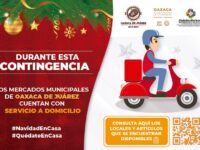 Mercados de Oaxaca de Juárez ofrecen servicio a domicilio