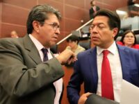 Ricardo Monreal y Mario Delgado los operadores del Congreso