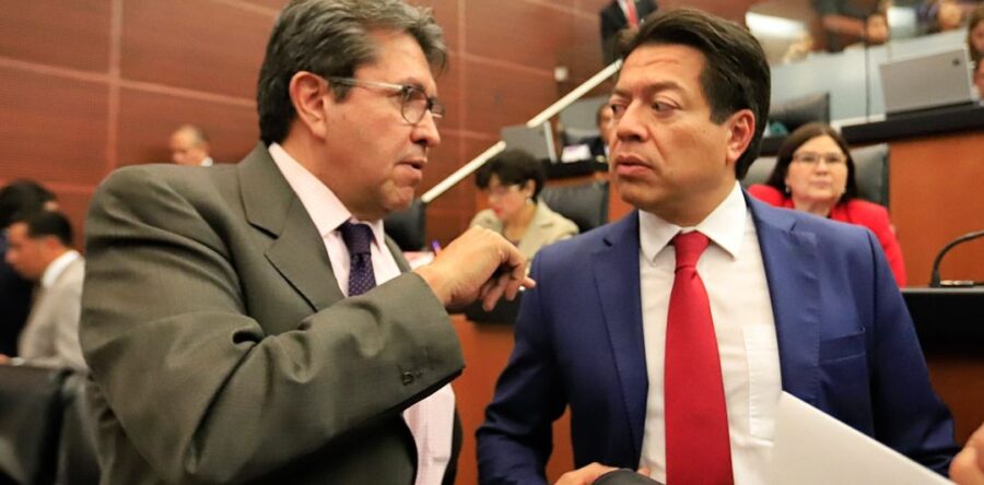Ricardo Monreal y Mario Delgado los operadores del Congreso