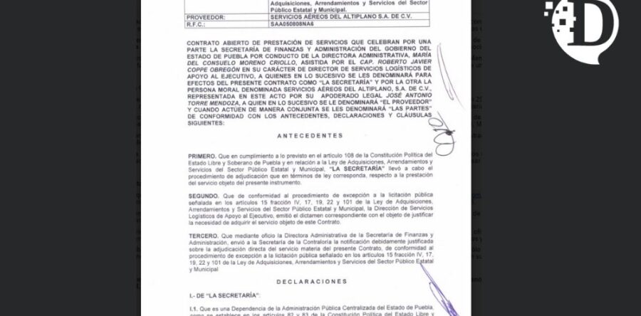 Dueños del helicóptero caído con los Moreno Valle ligados a Peña y Marín: Alfredo Martínez de Aguilar