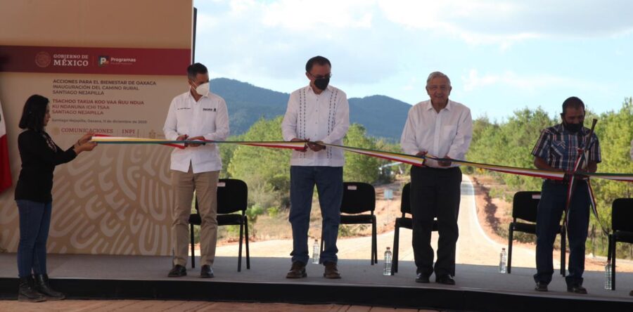 Reconoce Alejandro Murat visión del Gobierno de México para transformar la realidad de las comunidades