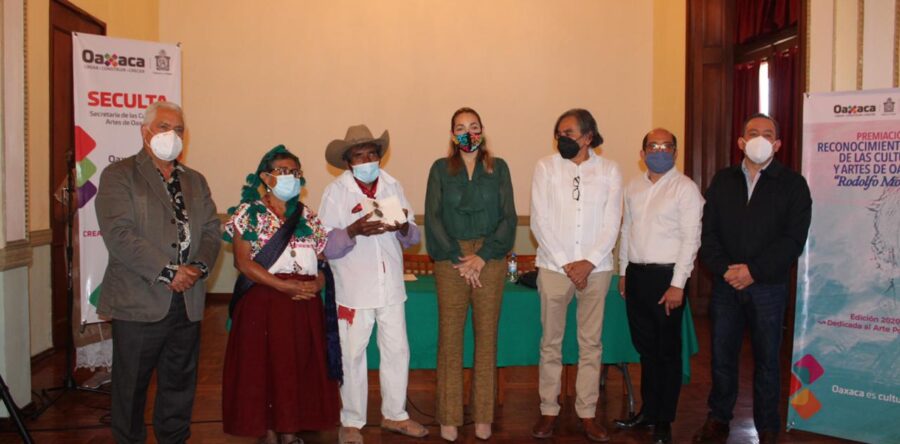 Premia Seculta a José García Antonio, ganador del Reconocimiento Estatal de las Culturas y Artes “Rodolfo Morales”