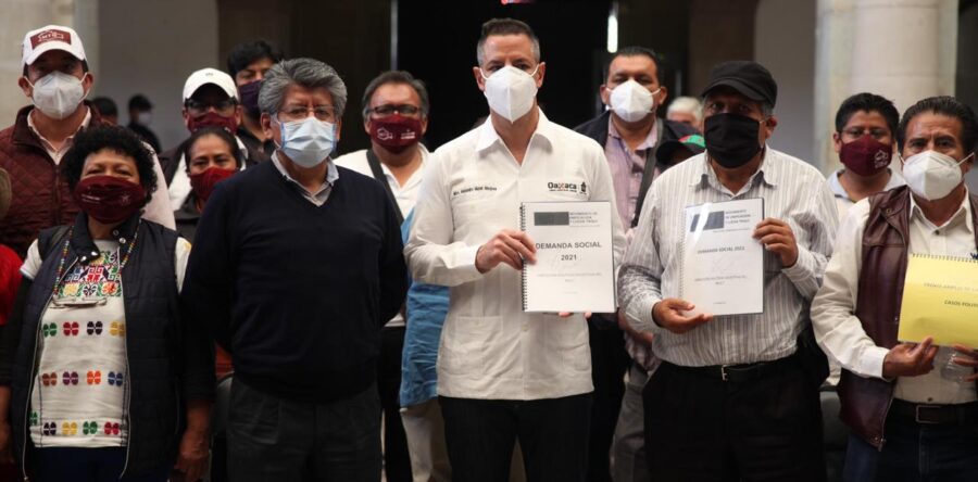 Reconoce AMH participación de las organizaciones sociales en la construcción de un Oaxaca más justo