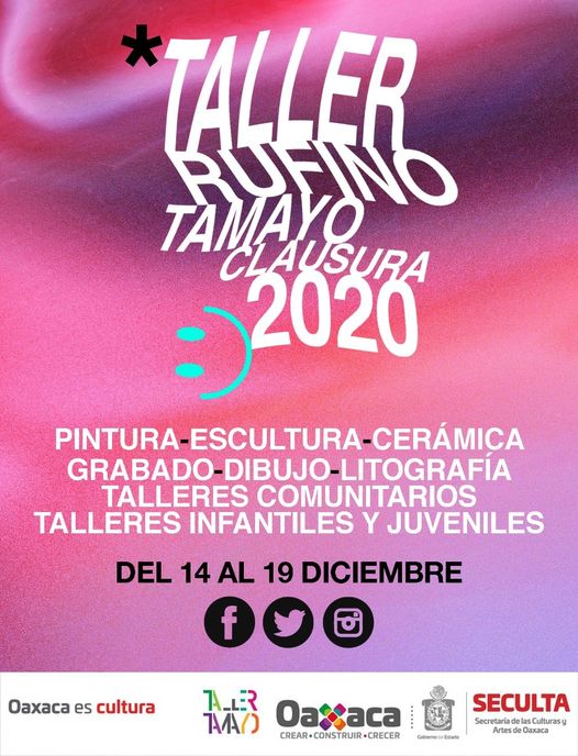 Clausura Taller “Rufino Tamayo” Ciclo 2020 con muestra de actividades