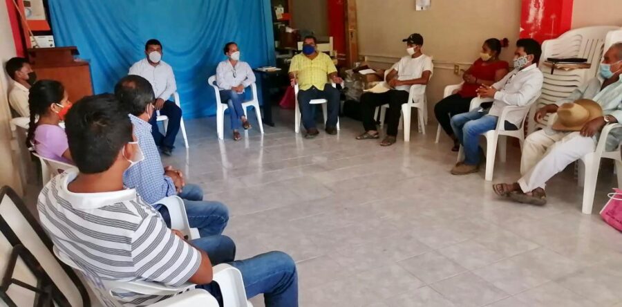 Concilia Segego conflicto social entre el municipio de Mesones Hidalgo y la agencia de El Carmen Tuxtitlán