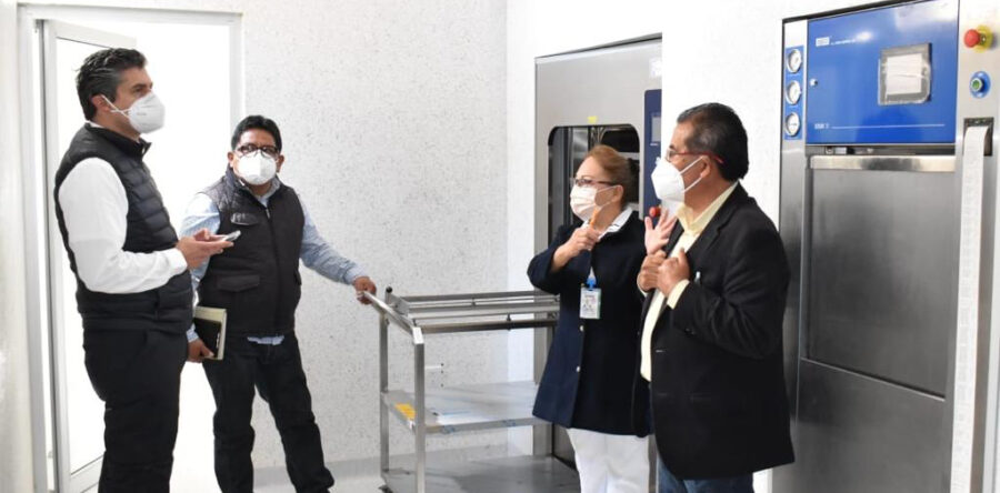 Realiza SSO recorrido de supervisión de obras en el Hospital “Doctor Aurelio Valdivieso”