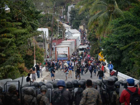 Aumenta flujo migratorio en la frontera México-Guatemala