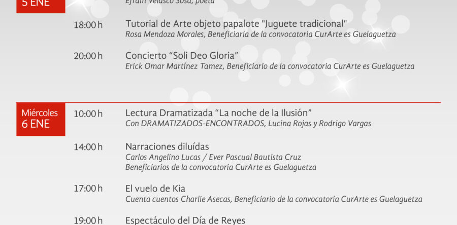 Celebra Seculta el Día de Reyes con programación especial