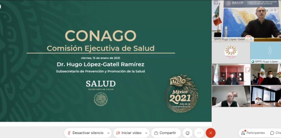 Gobernador de Oaxaca refrenda compromiso para cumplir con el Programa Nacional de Vacunación contra la COVID-1