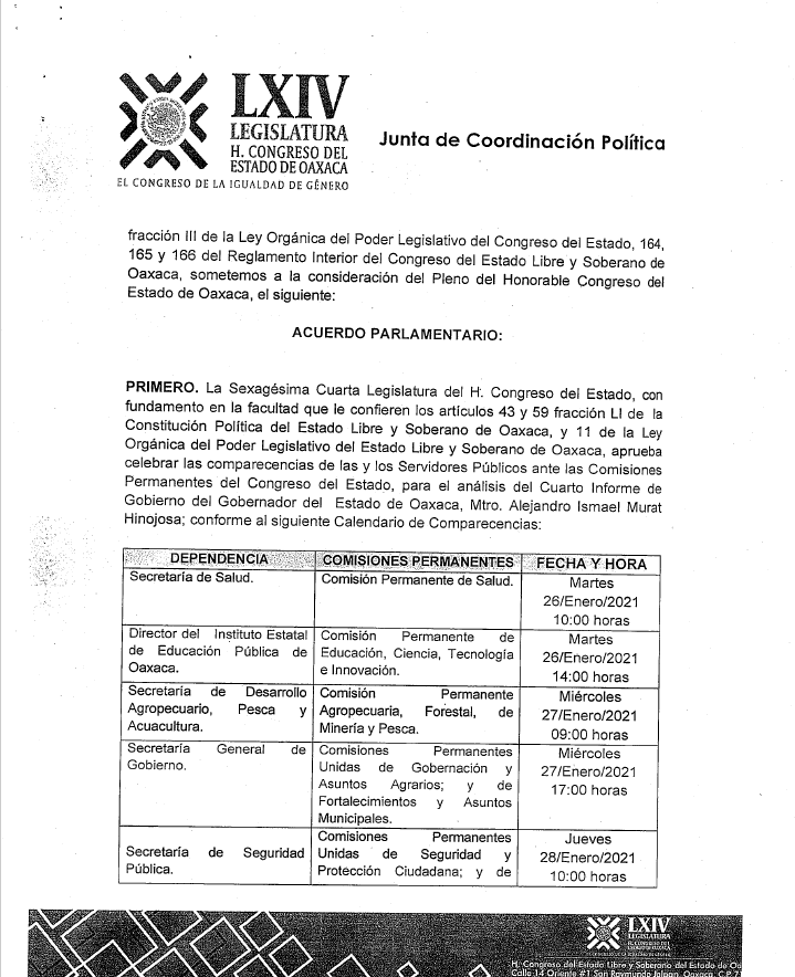 Diputados criminales, citan a comparecencias presenciales: Alfredo Martínez de Aguilar