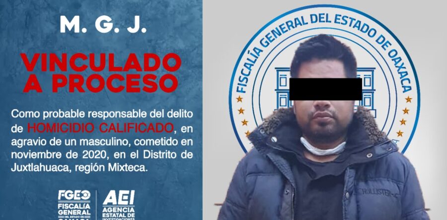 En prisión y vinculado a proceso probable partícipe en ataque armado, cometido en la zona Triqui: Fiscalía General