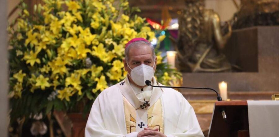 ¡Yo sí creo en la enfermedad, por eso me cuido!: Arzobispo de Oaxaca