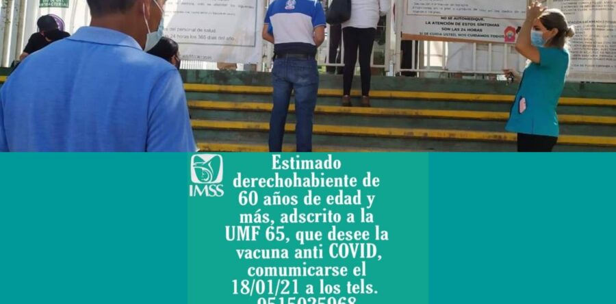 Engañan a adultos mayores en la clínica 65 del IMSS