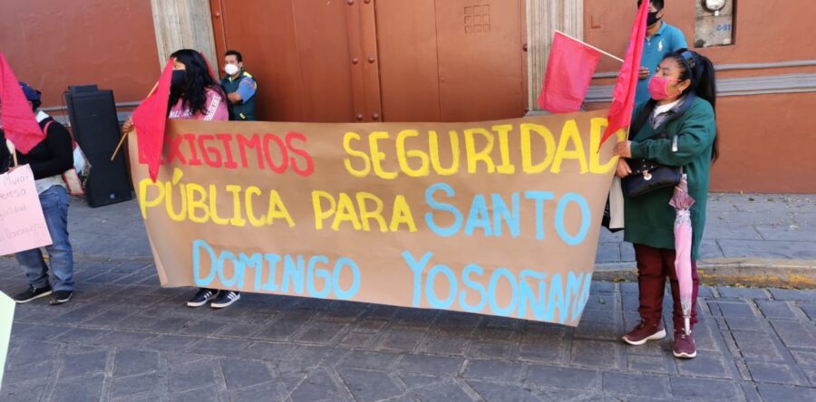 Antorcha Campesina pide se cumplan con los acuerdos entre Mixtepec y Yosoñama.