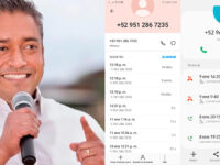 Harta a ciudadanos llamadas de Edgardo Aguilar quien pretende aspirar a la presidencia de Oaxaca de Juárez