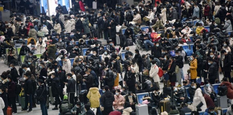 Todos confinados…y China de fiesta