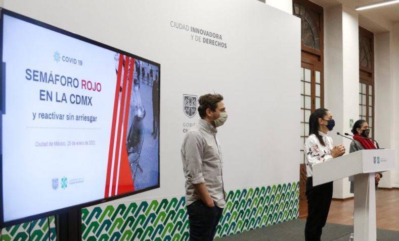 CDMX sigue en semáforo rojo con plan ‘Reactivar sin Arriesgar’