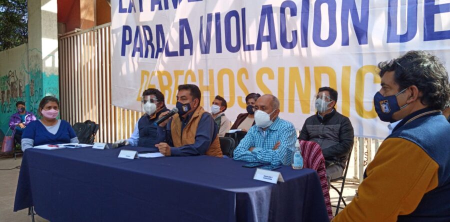 STEUABJO protestó en Ciudad Universitaria