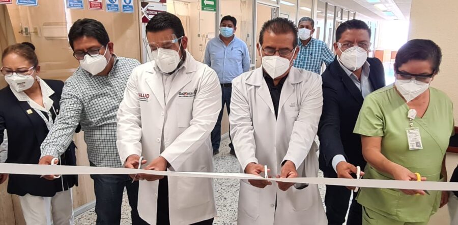 Reapertura Hospital Civil los Servicios de Medicina Interna y Traumatología