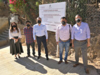 Entrega Ayuntamiento de Oaxaca de Juárez obra de pavimentación en San Juan Chapultepec