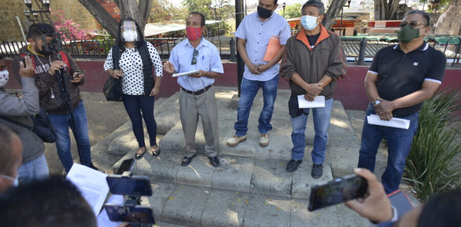Reconocen sindicatos del Ayuntamiento de Oaxaca de Juárez atención a la base trabajadora