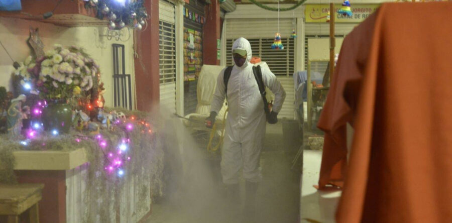 Refuerza Ayuntamiento de Oaxaca acciones para mitigar riesgos de COVID-19 en mercados públicos