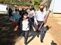 Entrega Ayuntamiento de Oaxaca nuevos sanitarios a Jardín de Niños de Guadalupe Victoria