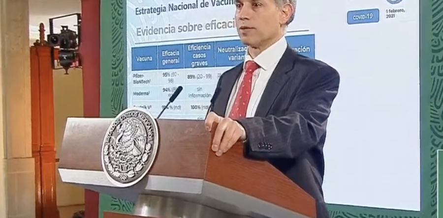 López-Gatell promete vacunar a 3 millones de personas en una semana