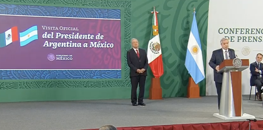 AMLO recibe a un presidente extranjero tras casi un año