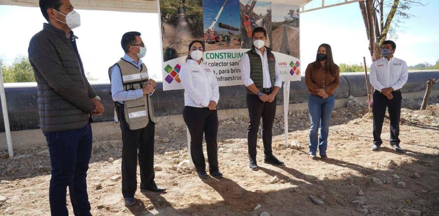 Gobiernos Estatal y Federal ponen en funcionamiento dos drenajes sanitarios en la zona metropolitana