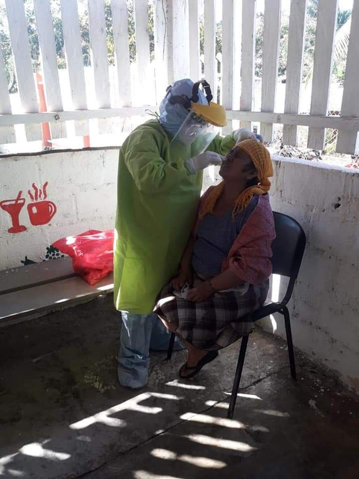 Atienden los SSO brote de COVID en San Juan del Río Choapam