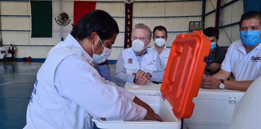 Hoy 15 de febrero, iniciará en el estado el proceso de vacunación para adultos mayores de 60 años