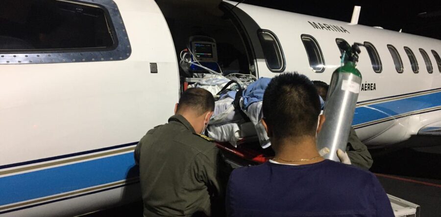 Brinda SSO atención médica a pacientes quemados por explosión de tanque de gas en Mazunte