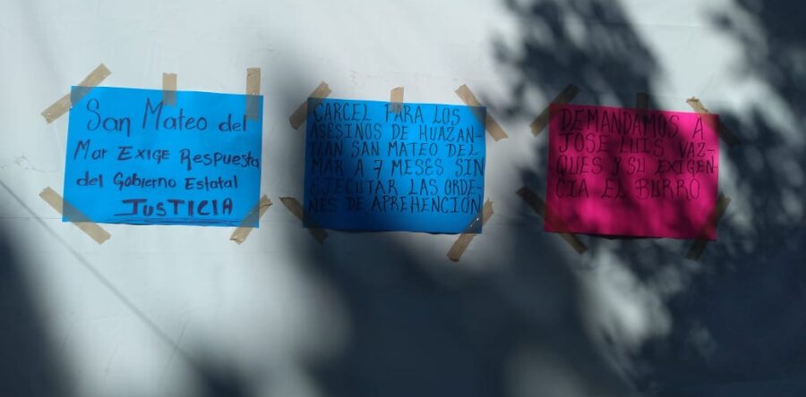 Piden justicia para los asesinados en Huazantlán del Río