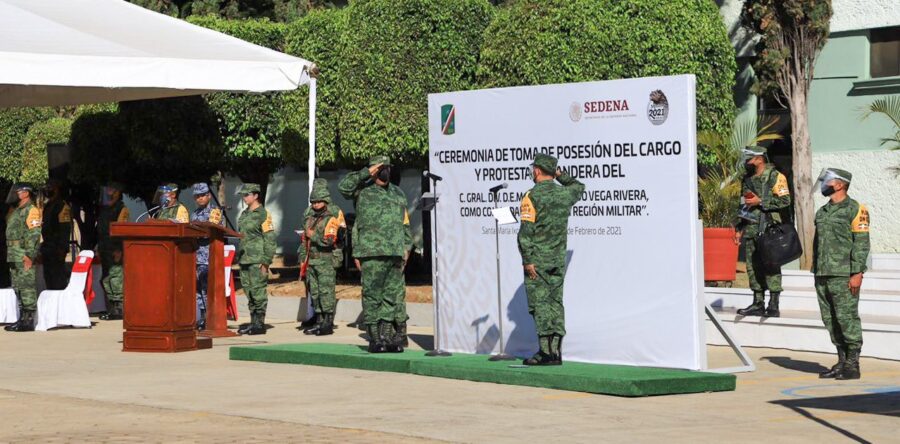 Cruz Eduardo Vega Rivera, nuevo comandante de la Octava Región Militar