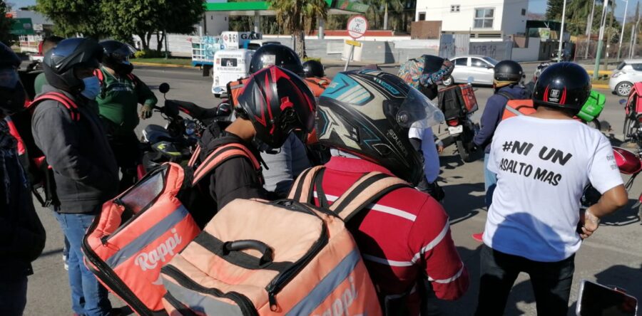 Repartidores de comida rápida piden mayor seguridad
