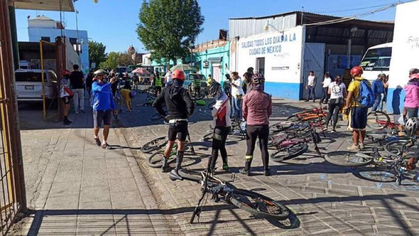 Ciclistas oaxaqueños exigen acciones para fortalecer la cultura vial