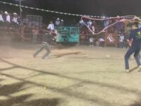 Realizan jaripeo en La Estancia, Sola de Vega sin las medidas sanitarias